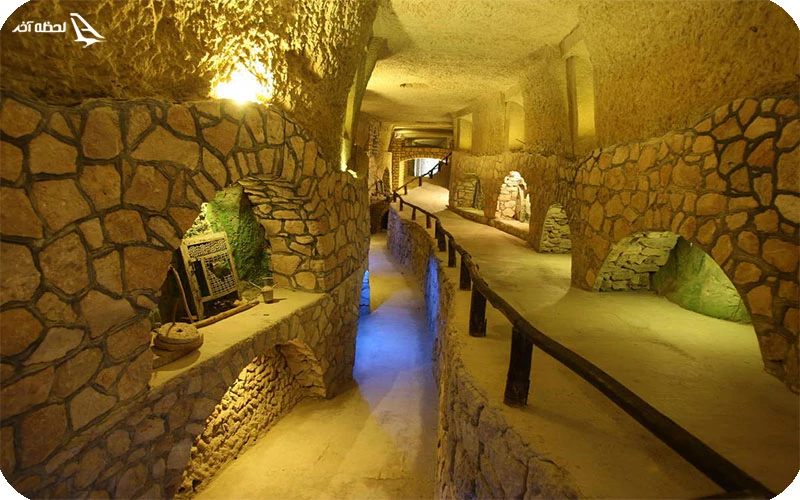 روز دوم؛ بازدید از شهر زیرزمینی 2500 ساله